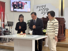 제 49주년 창립기념 감사예배 케잌 커팅